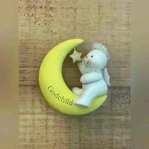 Vintage Hallmark Keepsake Ornament Godchild  2021 - Picture 2 of 6